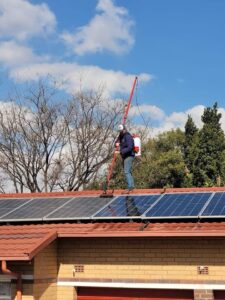 Solar Panel Cleaning done by the Founder of ALL Cleaning